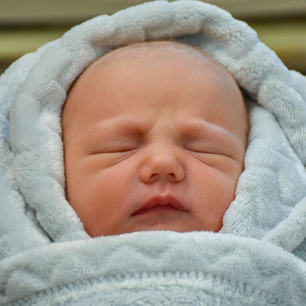 Headshot of baby Corinna