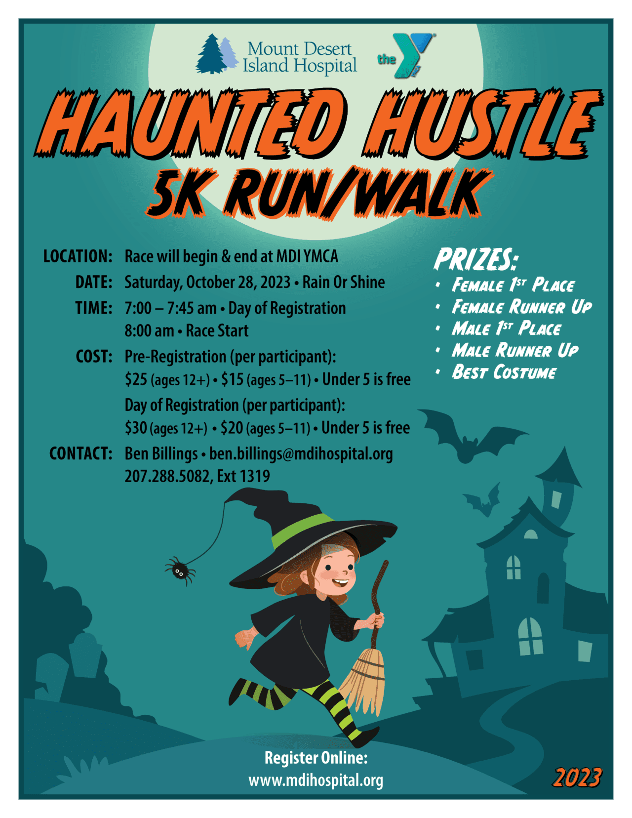 Haunted Hustle 5K MDI Hospital